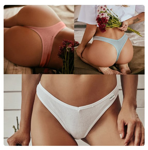 3PCS/Set Cotton Panties Thong