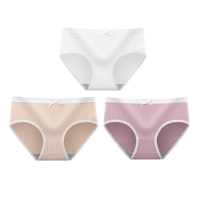 Sweet Bow Briefs 3-Pack