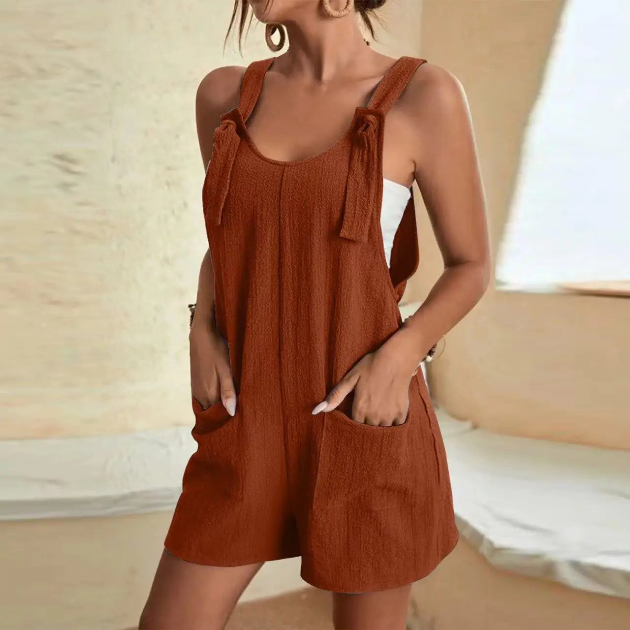 Summer Short Romper Overall