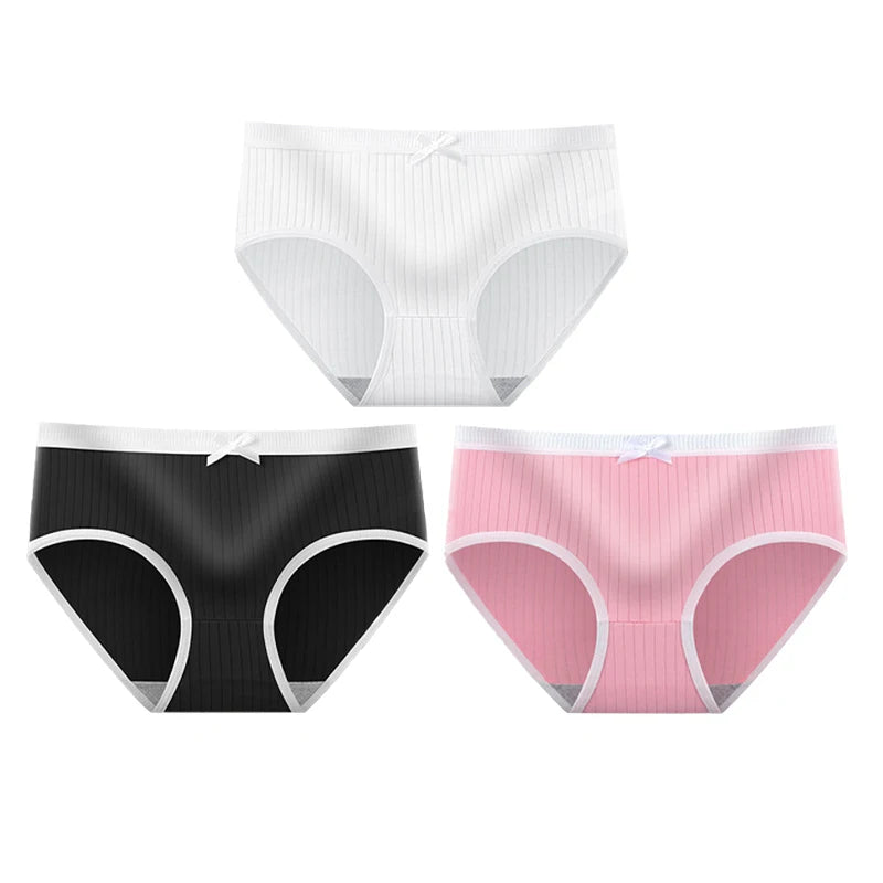 Sweet Bow Briefs 3-Pack