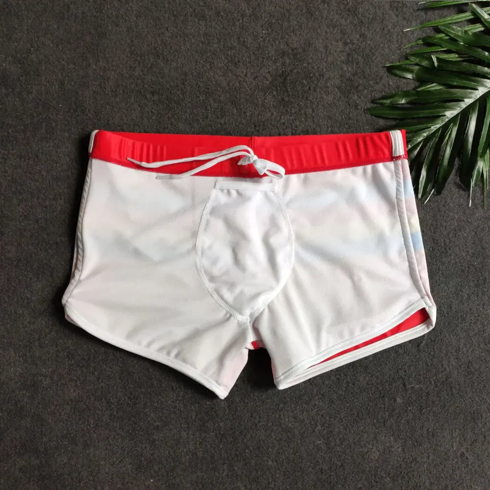 Men's Trunks Strip Swimsuit