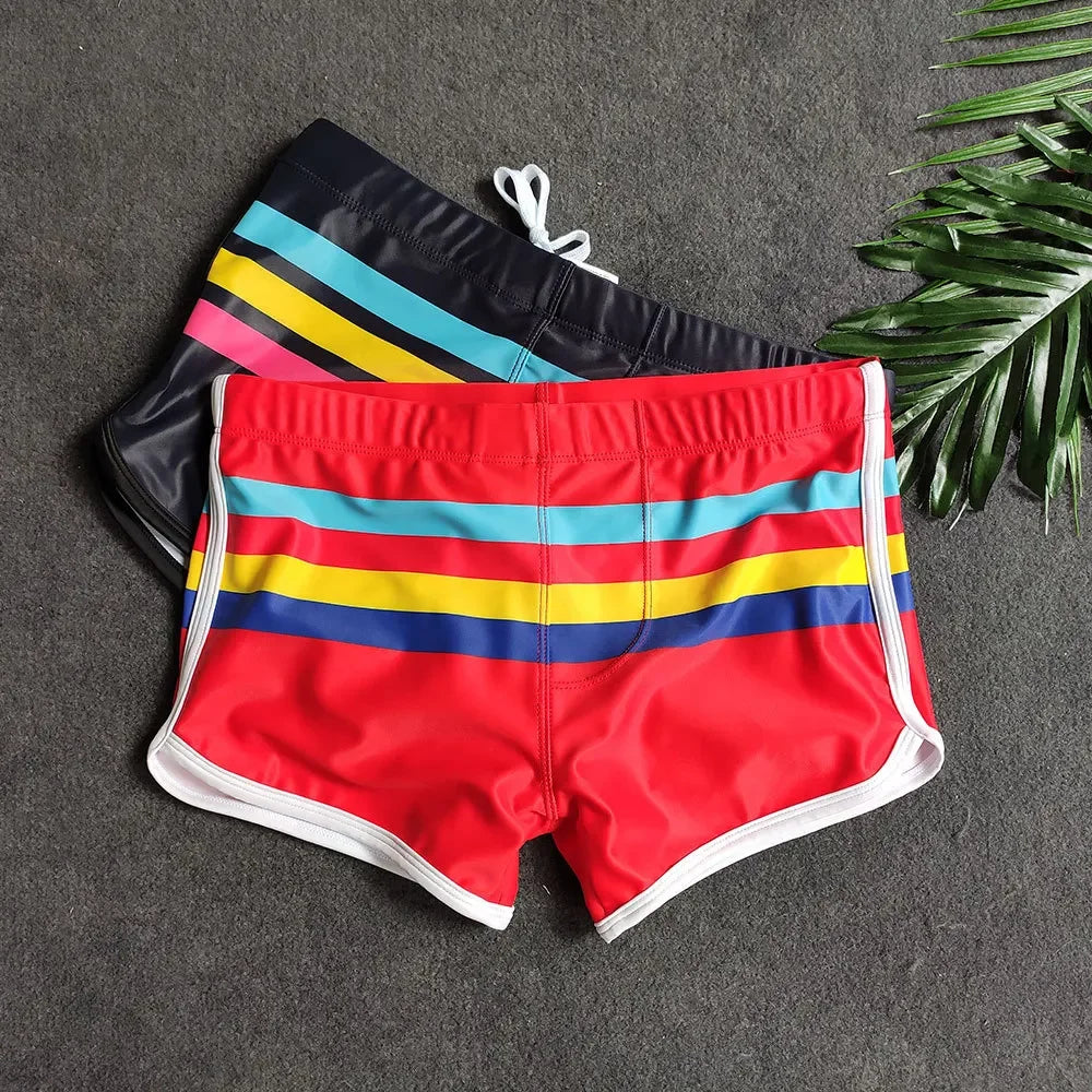 Men's Trunks Strip Swimsuit