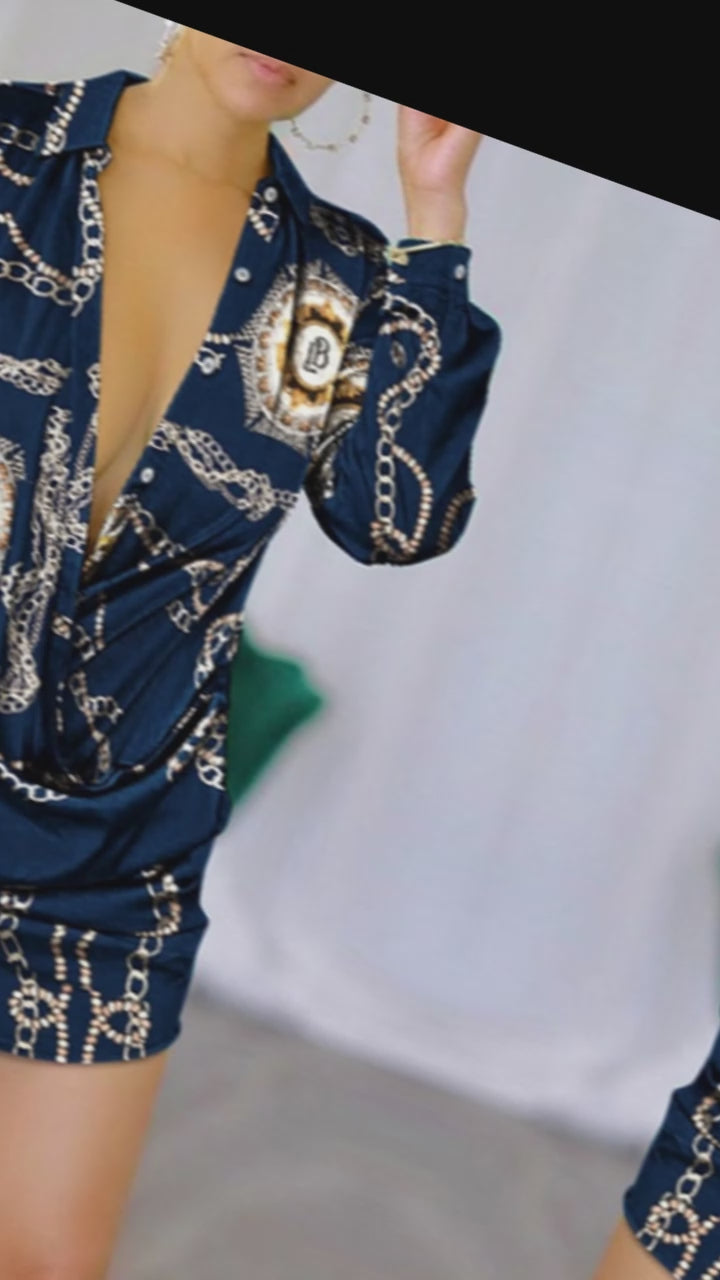 Relaxed Fit Shirt Dress