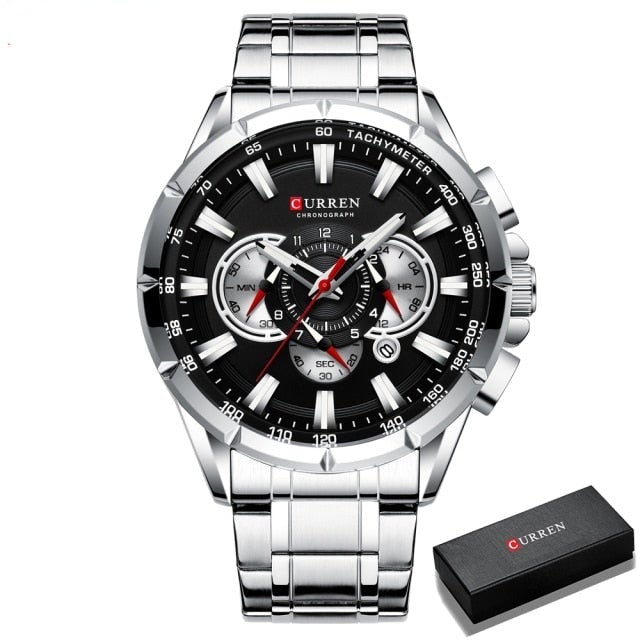 Unisex Sport Chronograph Watch Apparel & Accessories > Jewelry > Watches Fashion NetClub
