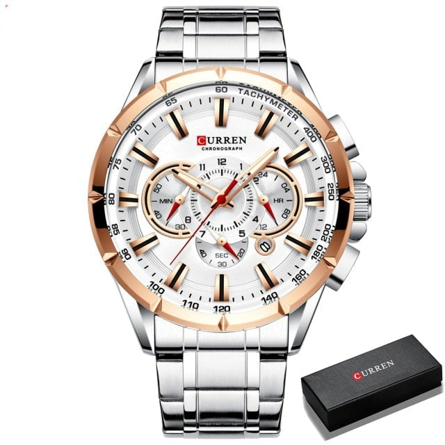 Unisex Sport Chronograph Watch Apparel & Accessories > Jewelry > Watches Fashion NetClub