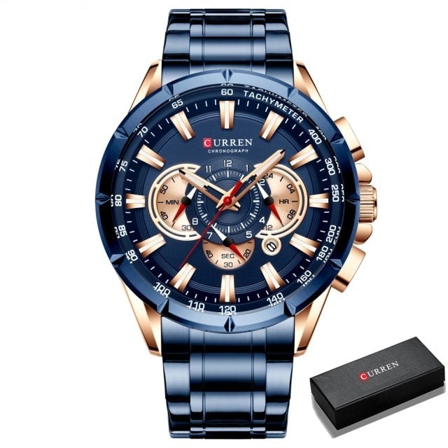 Unisex Sport Chronograph Watch Apparel & Accessories > Jewelry > Watches Fashion NetClub