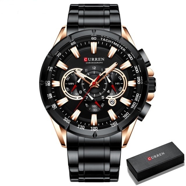 Unisex Sport Chronograph Watch Apparel & Accessories > Jewelry > Watches Fashion NetClub