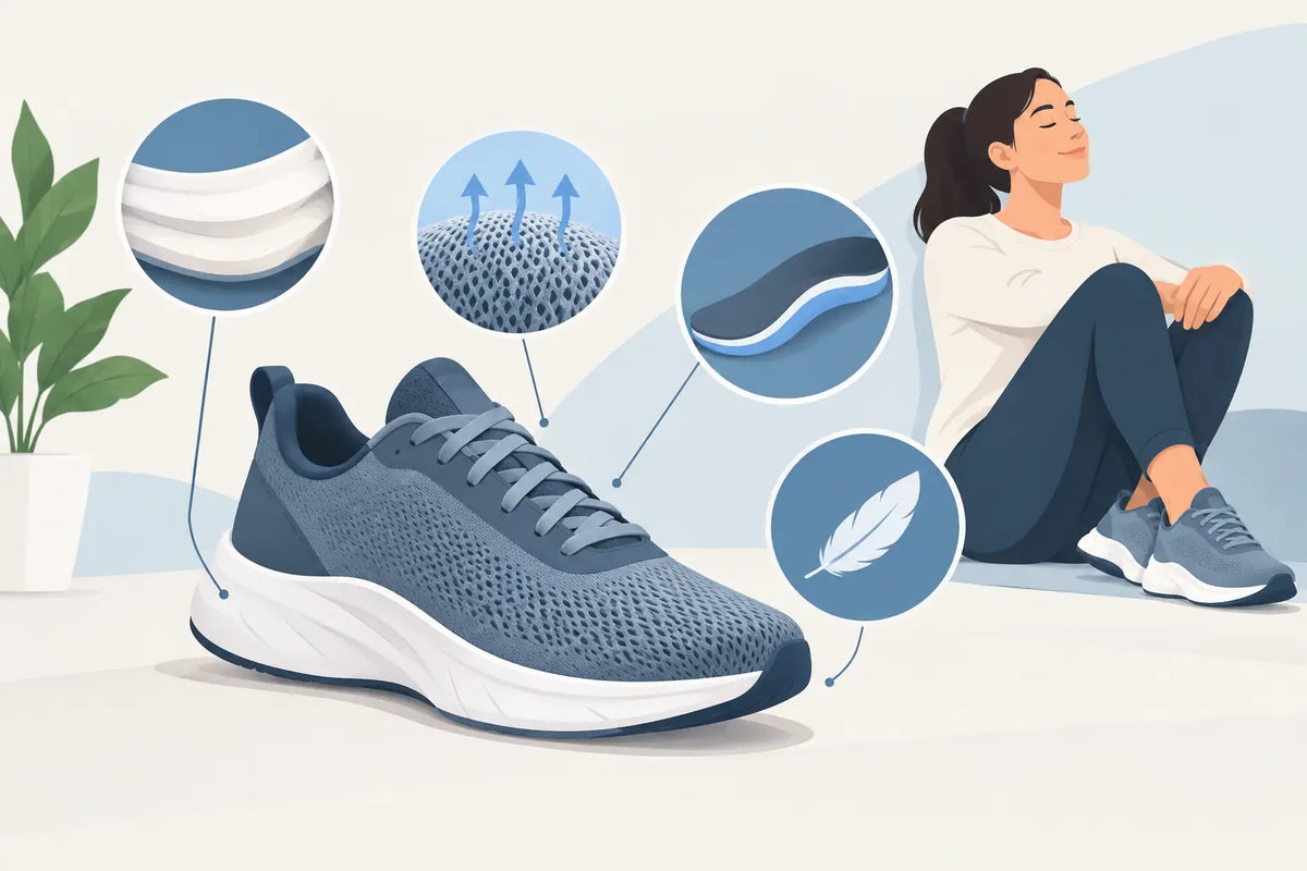 What Makes Sneakers Comfortable for Hours?
