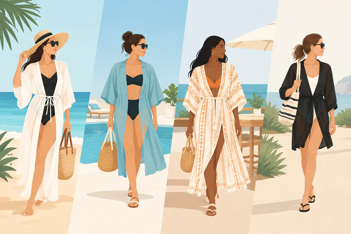 How to Wear Swim Coverups for Every Summer Plan