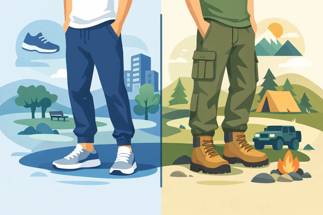 Joggers vs Cargo Pants for Every Kind of Plan