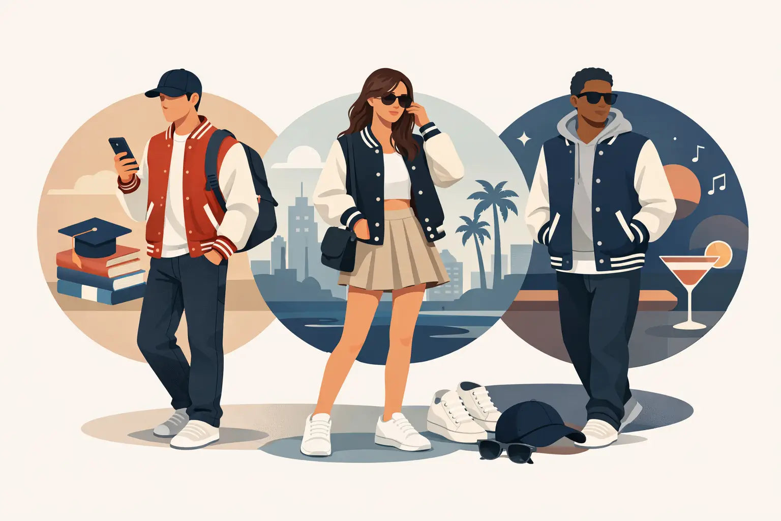 How to Style Varsity Jackets for Every Plan
