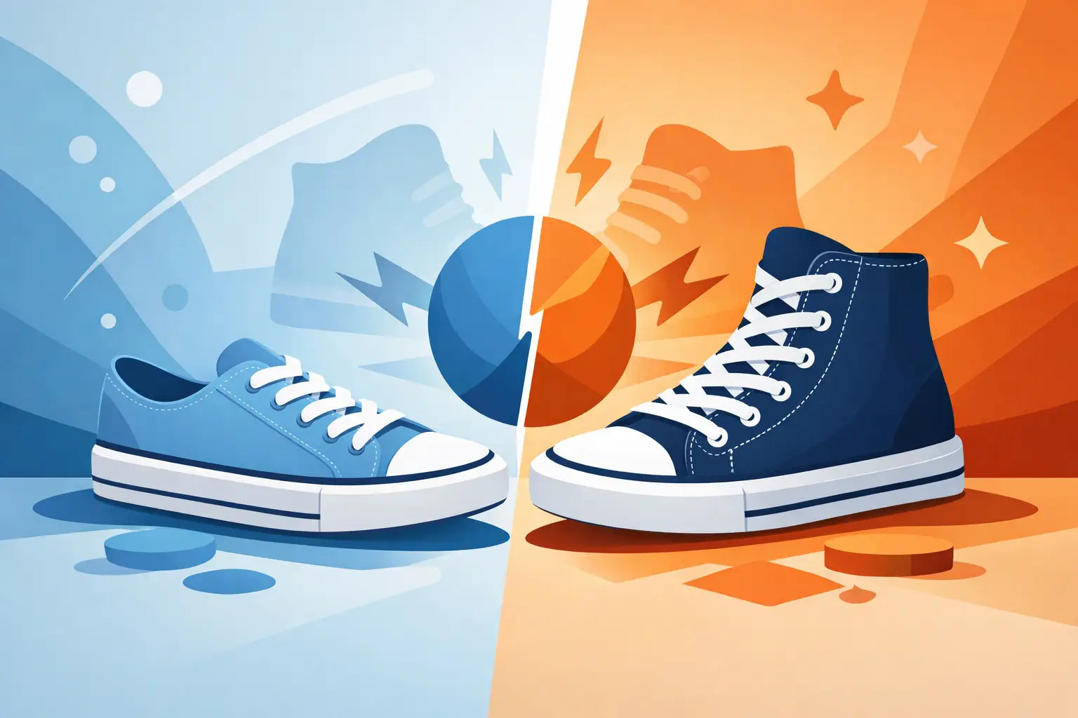 Low Top vs High Top Sneakers: Which Wins?