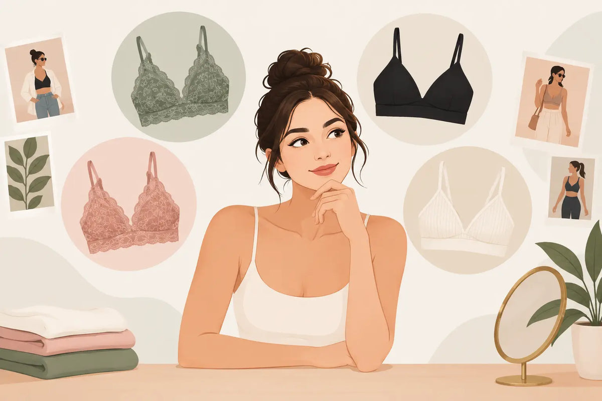 How to Choose Bralettes That Fit Your Style