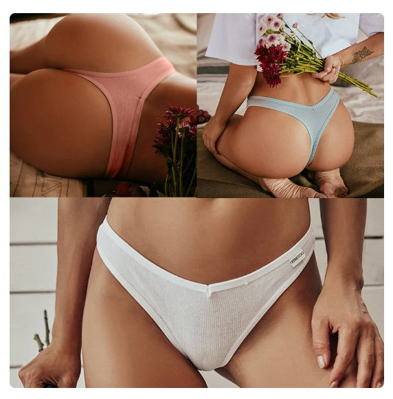 3PCS/Set Cotton Panties Thong Apparel & Accessories > Clothing > Underwear & Socks > Bras Fashion NetClub
