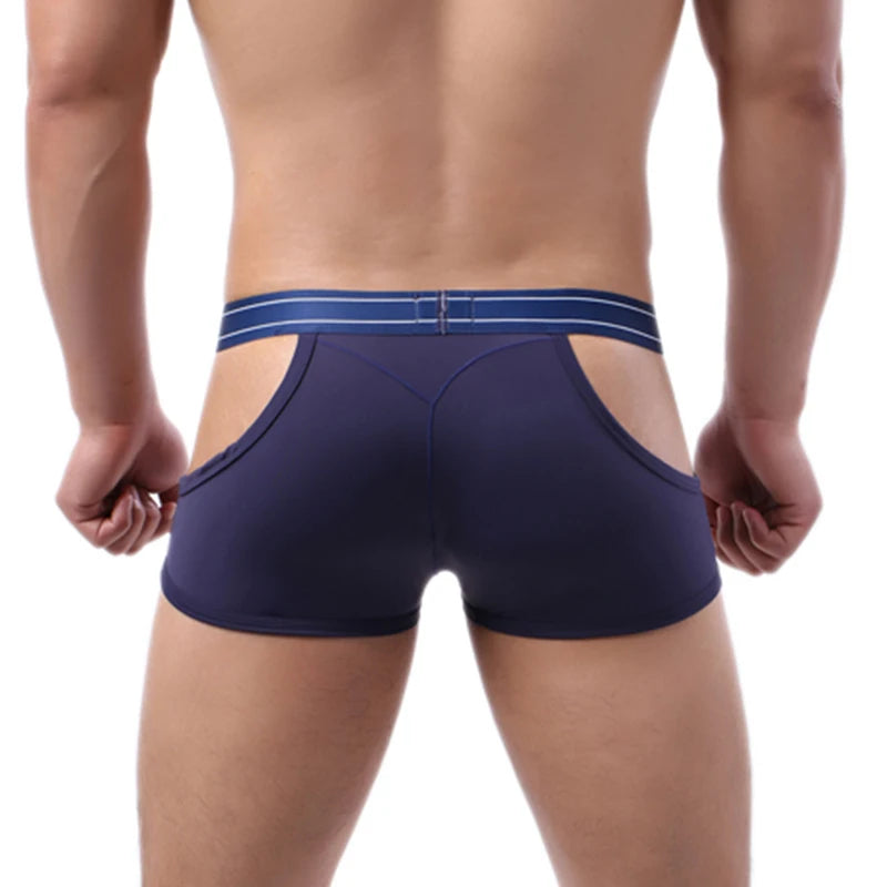 Men Ice Silk Boxer Men's Underwear Fashion NetClub