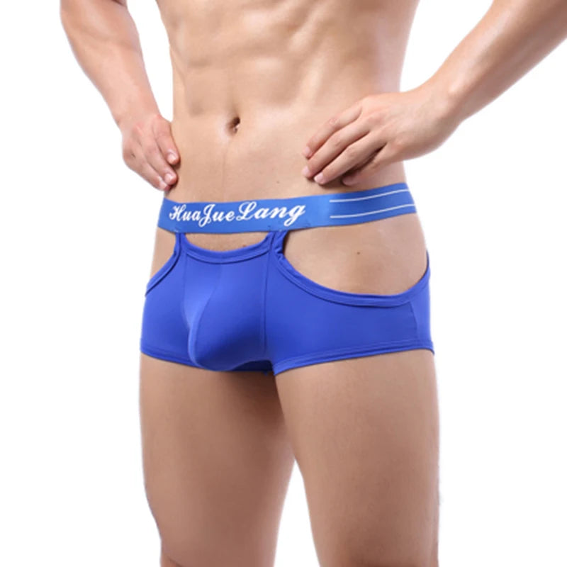 Men Ice Silk Boxer Men's Underwear Fashion NetClub