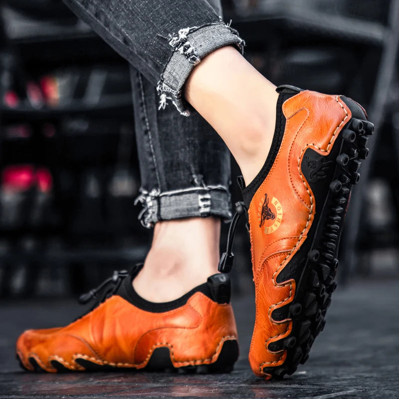 Premium Artisan Leather Loafers