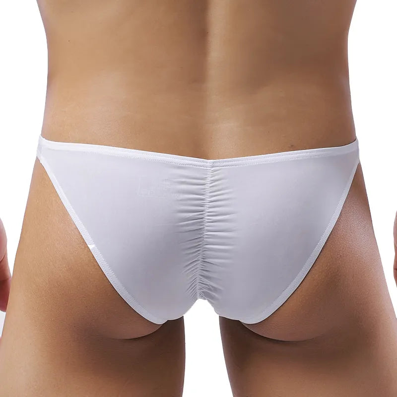 Low Waist Ice Silk Briefs Briefs Fashion NetClub