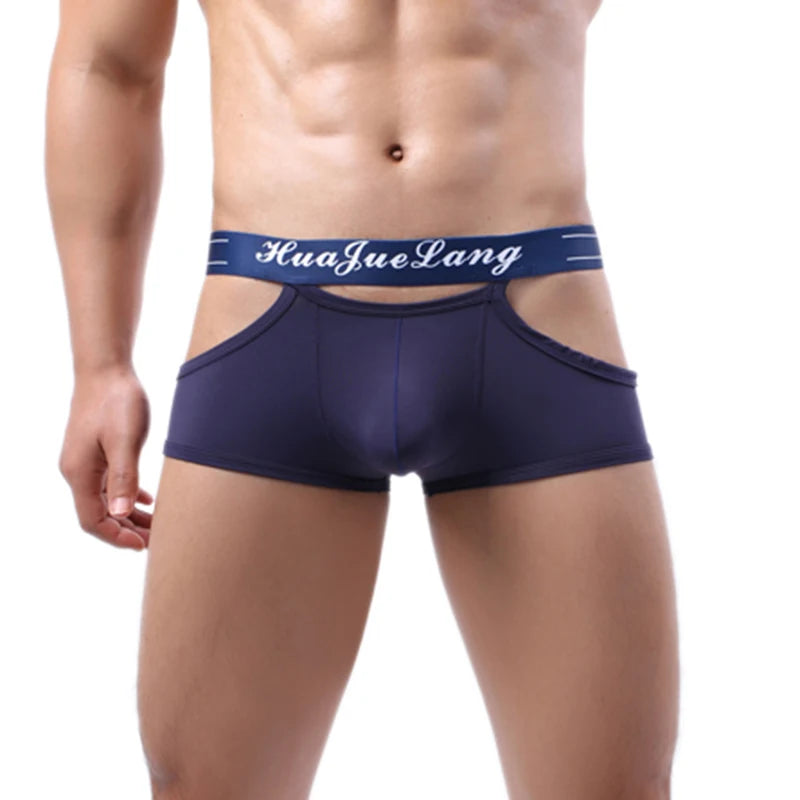 Men Ice Silk Boxer Men's Underwear Fashion NetClub