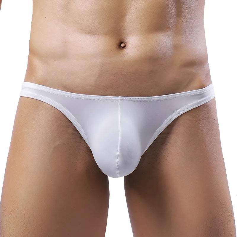 Low Waist Ice Silk Briefs Briefs Fashion NetClub