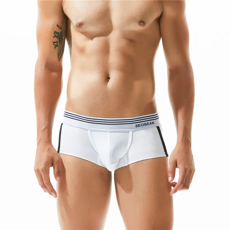 Breathable Cotton Boxer Briefs