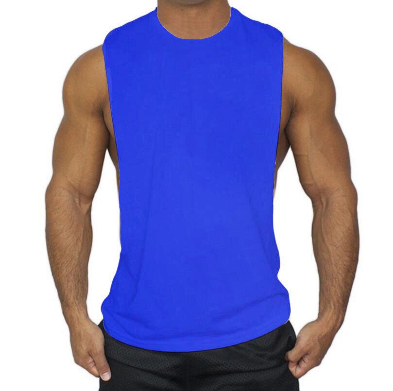 Men Open Side Sleeveless T-Shirt T-Shirt Fashion NetClub