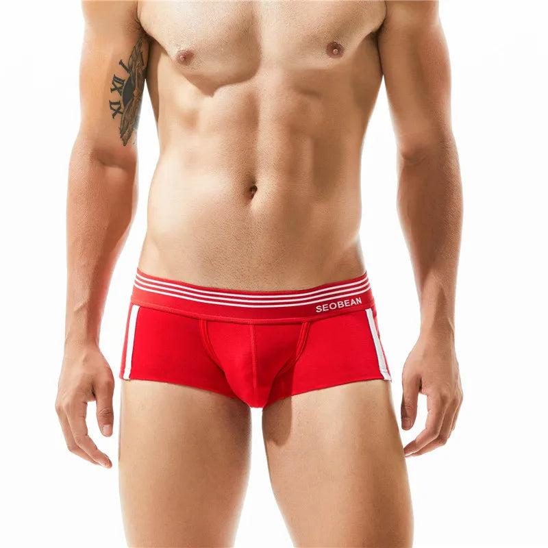 Breathable Cotton Boxer Briefs