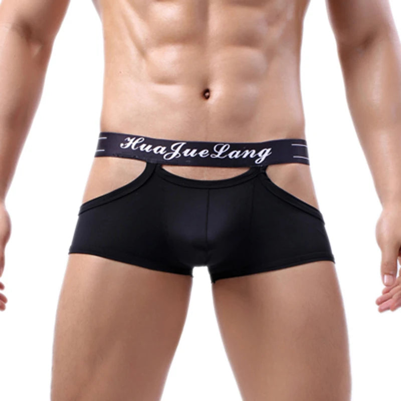 Men Ice Silk Boxer Men's Underwear Fashion NetClub