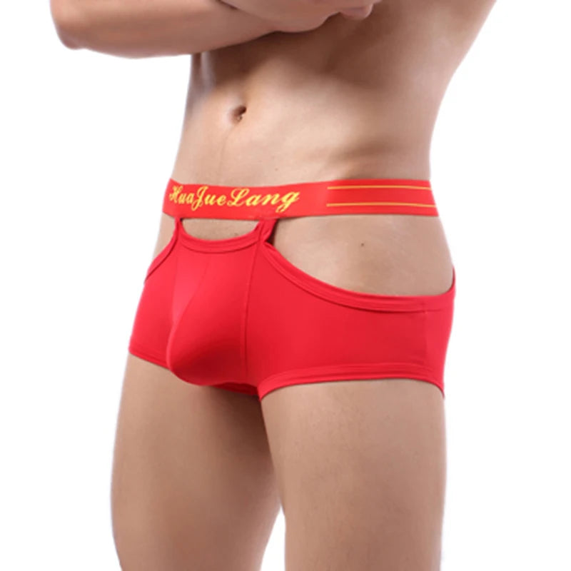 Men Ice Silk Boxer Men's Underwear Fashion NetClub