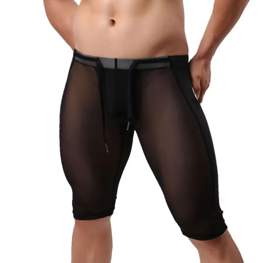 Men Transparent Swim-Trunks