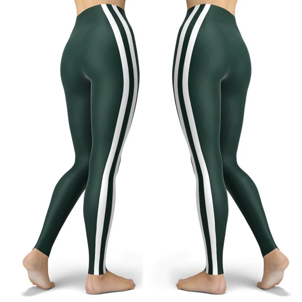 Striped Flex Leggings