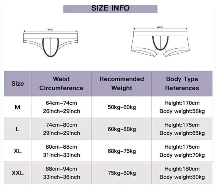 Men's Swim-Underwear Briefs