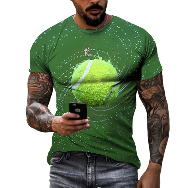 3D Colorful Sport T-Shirt t-shirt Fashion NetClub