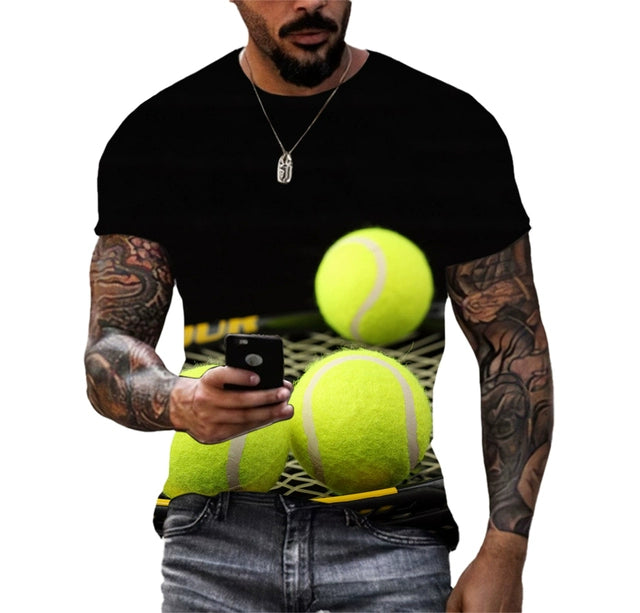 3D Colorful Sport T-Shirt t-shirt Fashion NetClub