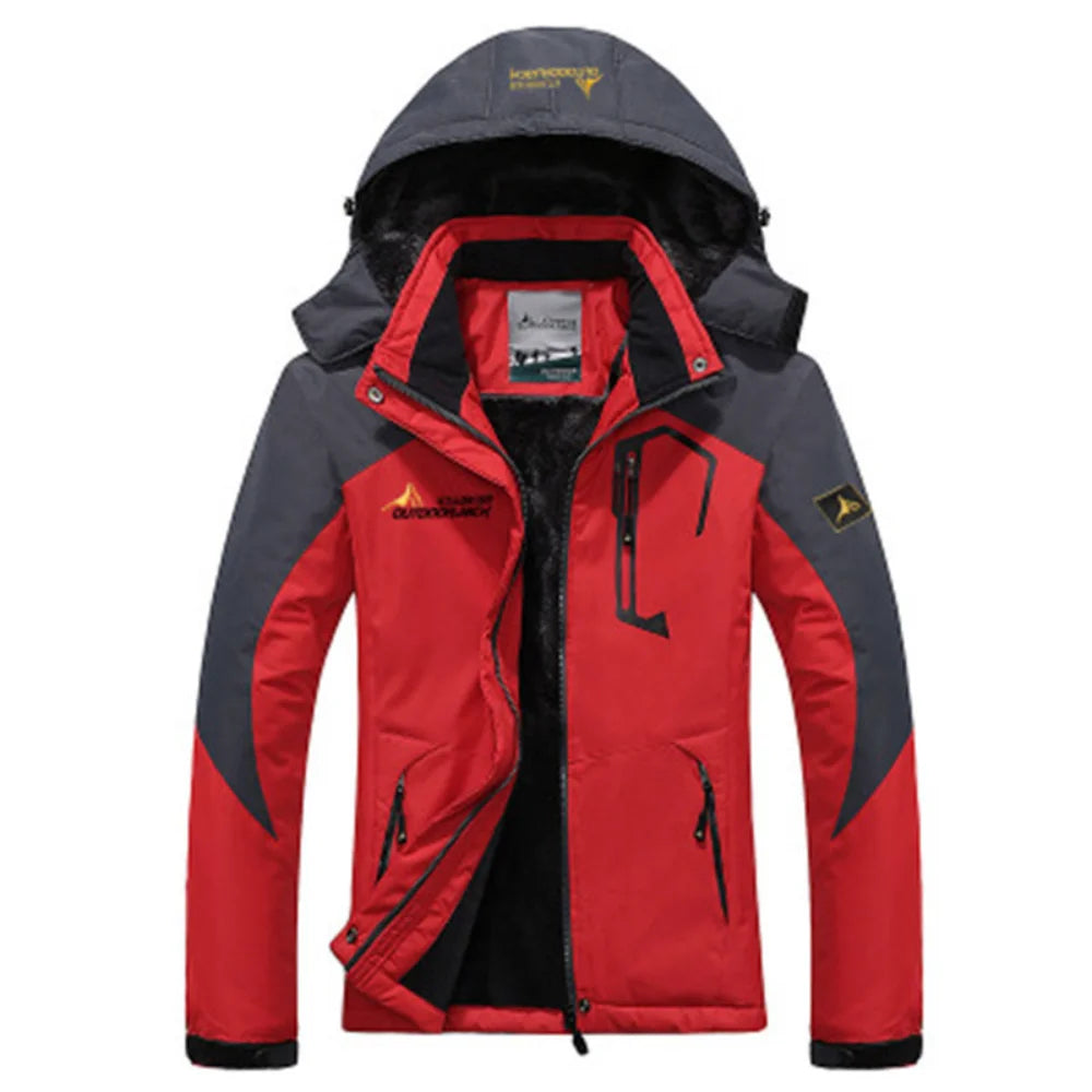 Winter Windproof Hooded Jacket