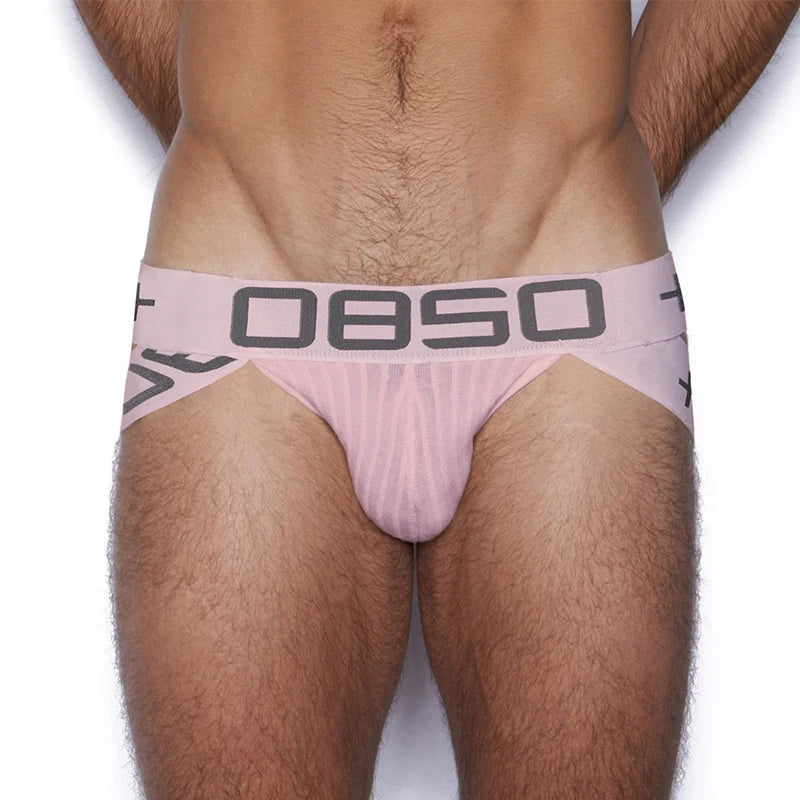 Rainbow Low-waist String Jockstrap