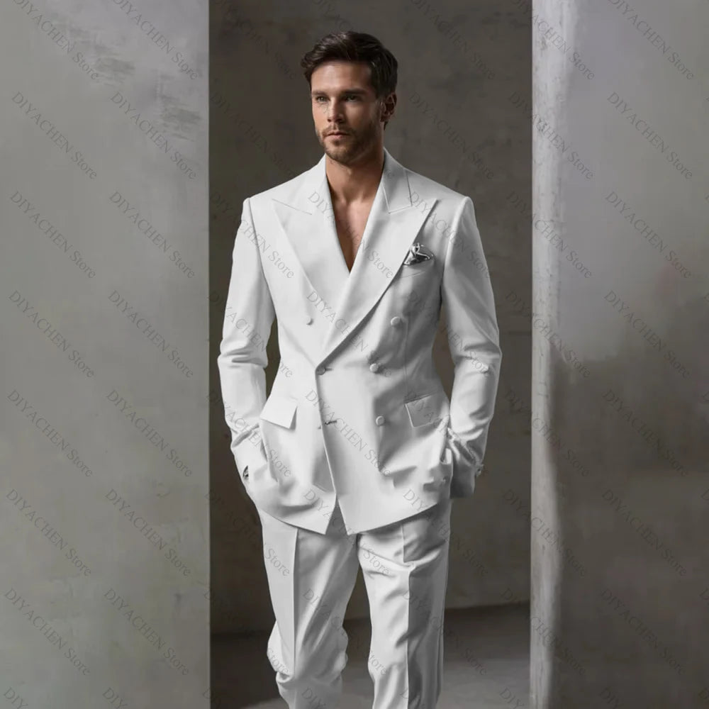 Men’s Peak Lapel Suit Set