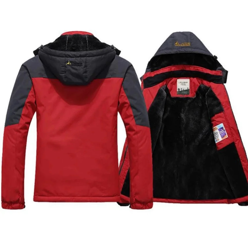 Winter Windproof Hooded Jacket