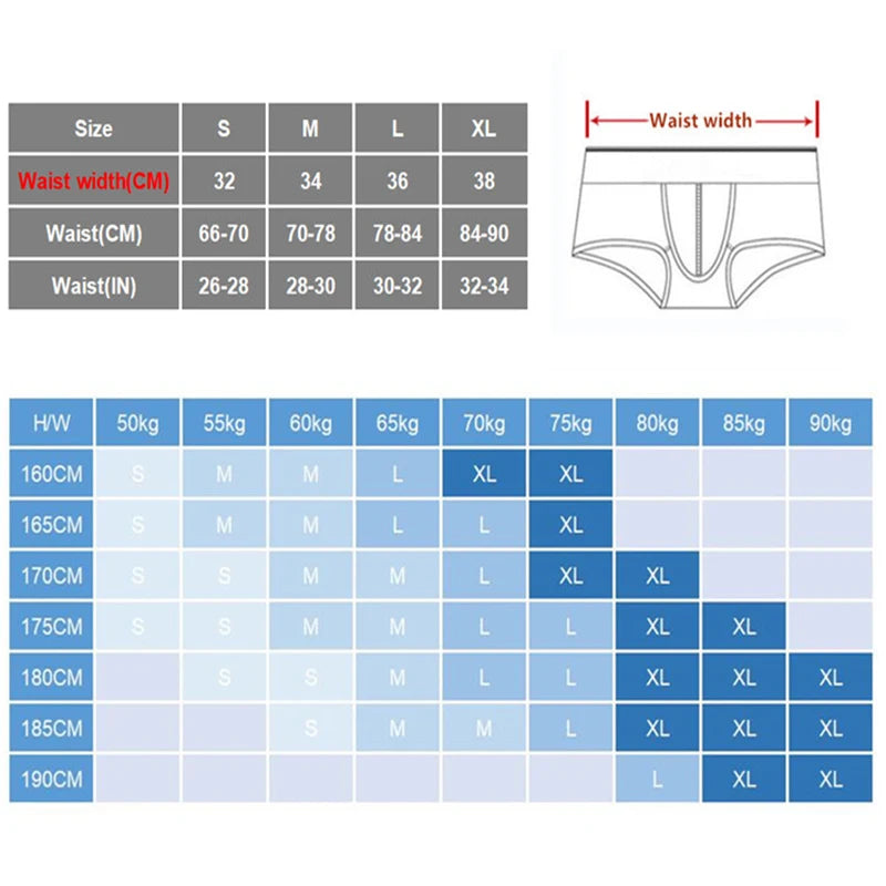 Low Waist Ice Silk Briefs Briefs Fashion NetClub