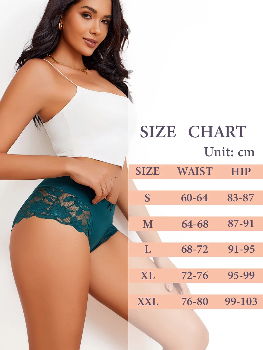 Lace Seamless Cheeky Brief