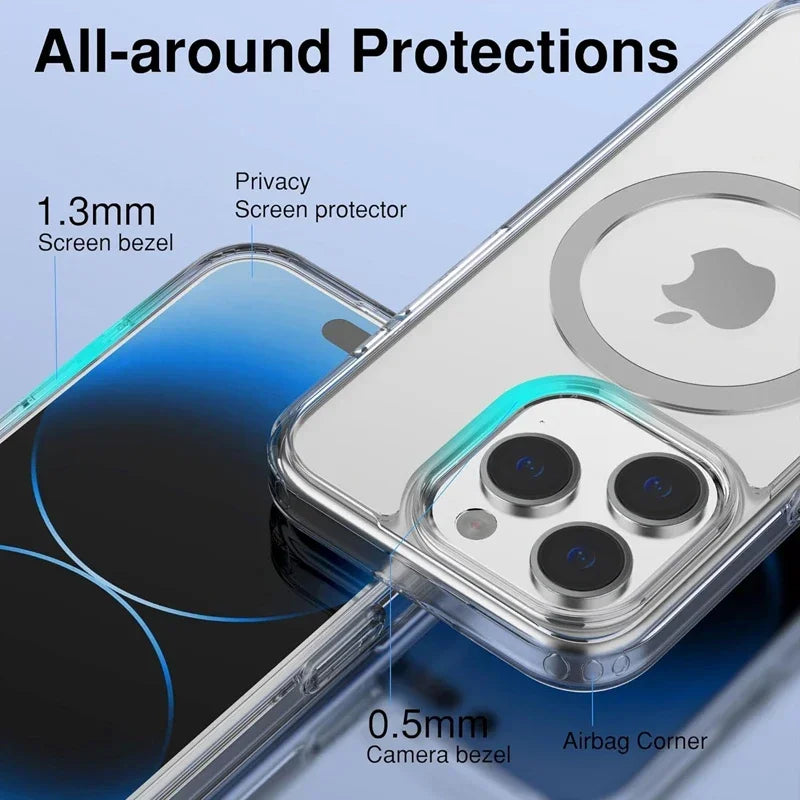 Clear Magnetic iPhone Case