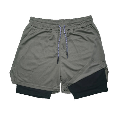 Double Layer Fitness Shorts