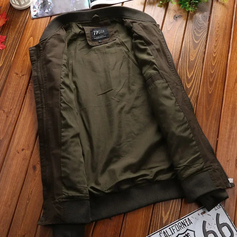 Men Casual Windbreaker Jacket