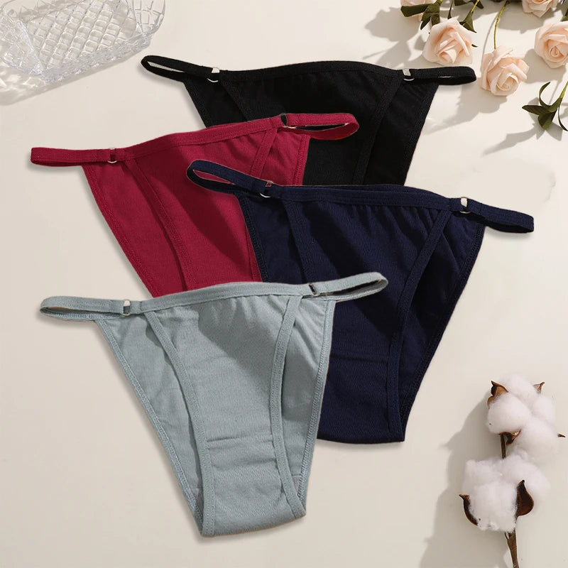 Chic Comfort Metal Ring Briefs