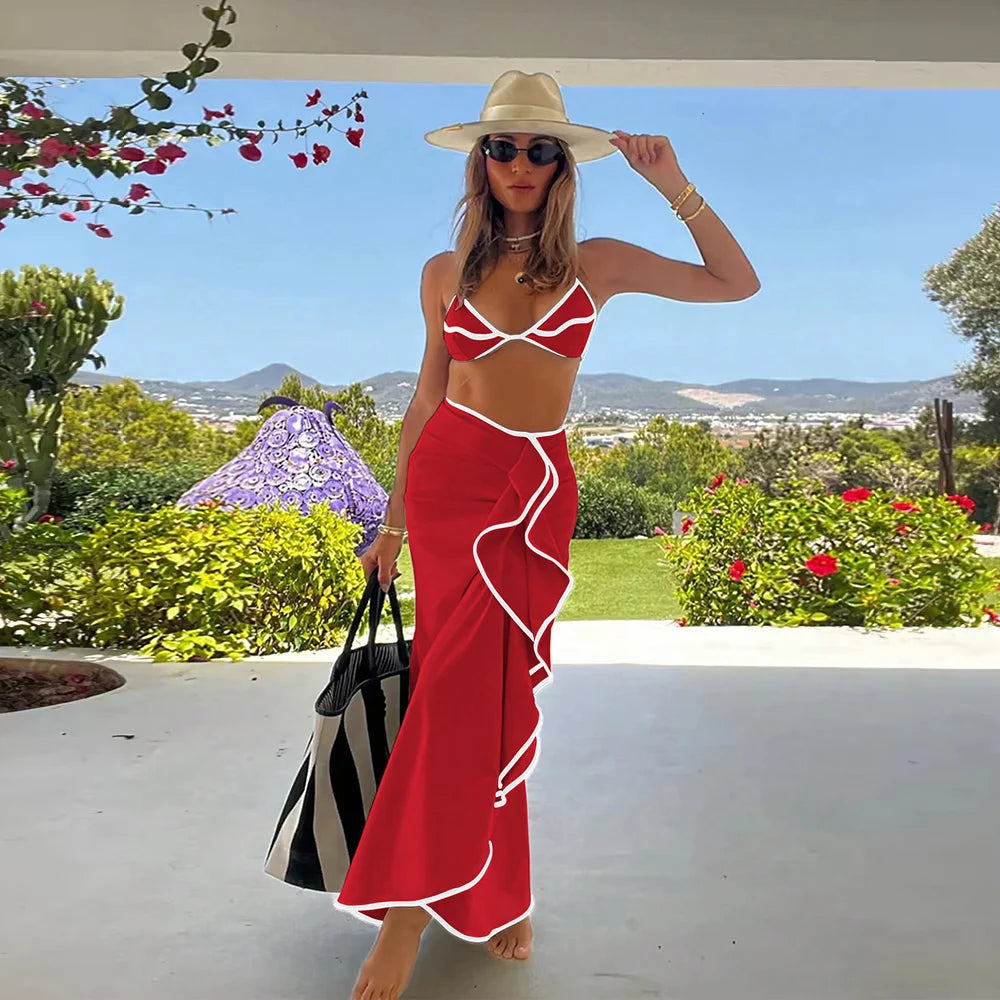 3 Pieces Bikini Set