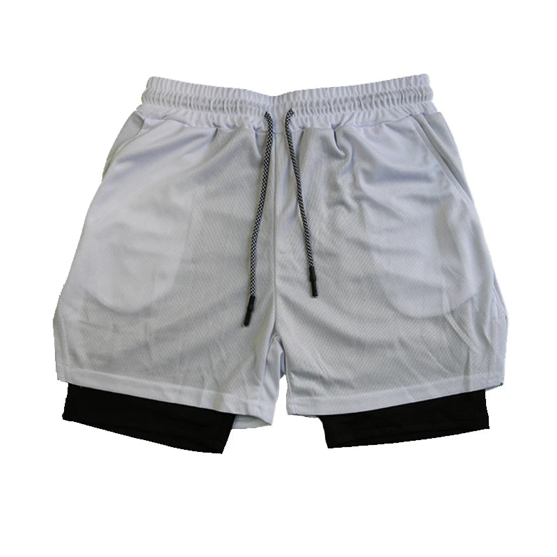 Double Layer Fitness Shorts