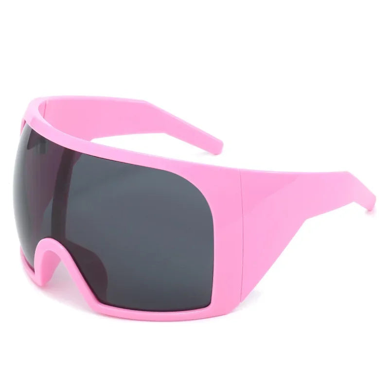 Oversized Goggle Style Sunglasses Sunglasses Fashion NetClub