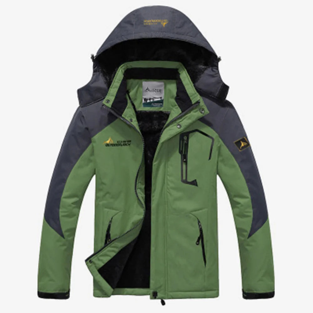 Winter Windproof Hooded Jacket