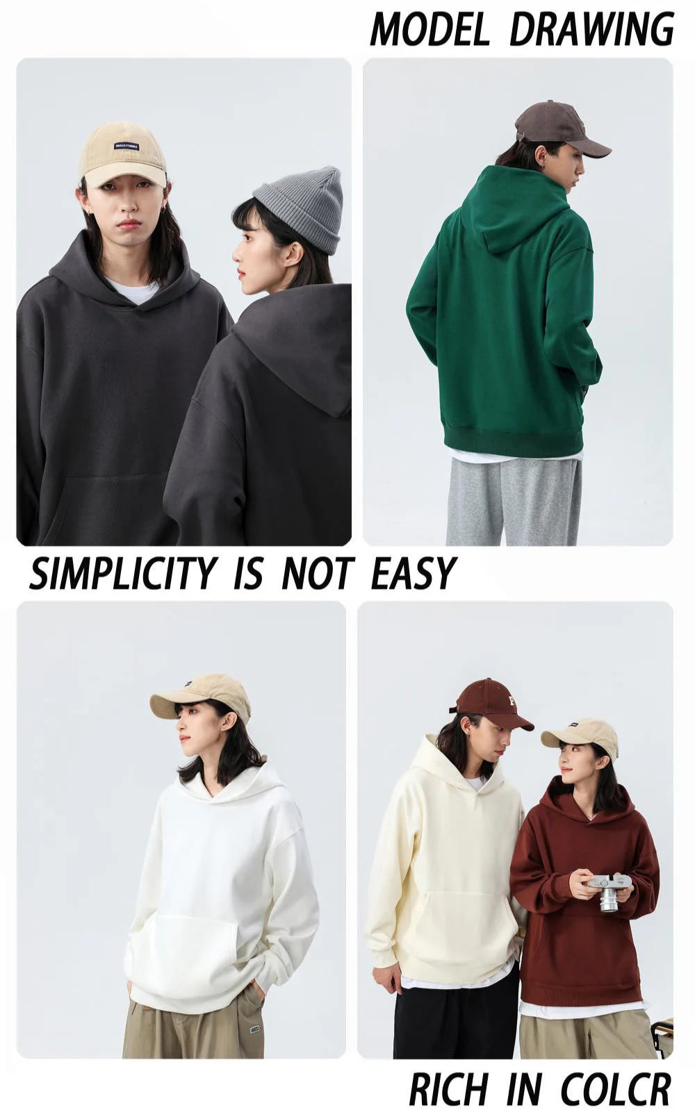 Cotton Plus Pullover Hoodie