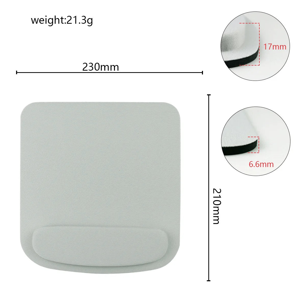 Ergonomic Gaming Mouse Pad